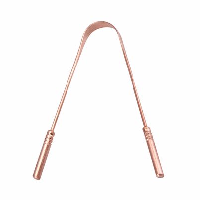 GUBB Copper Tongue Cleaner With Handle