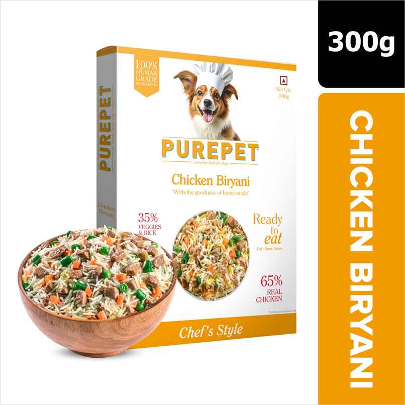 Purepet Chicken Biryani Fresh Dog Food (Adults & Puppies)
