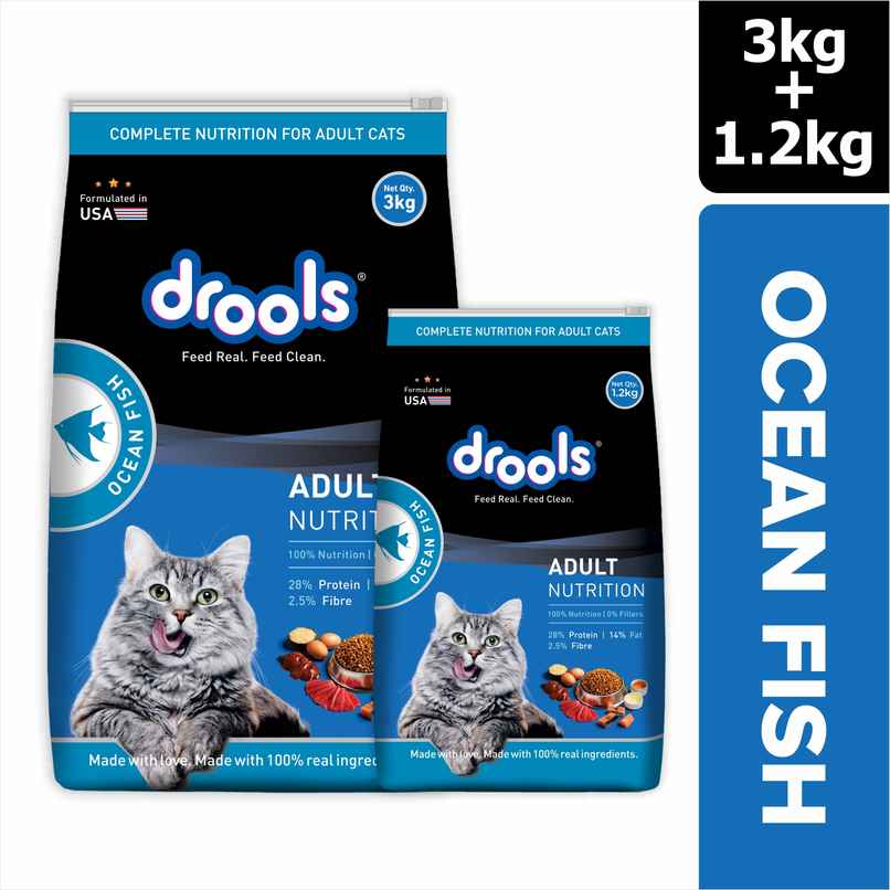 Drools Ocean Fish Adult  Dry Cat Food