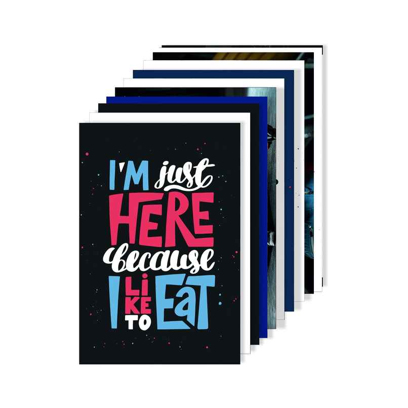 Paper Plane Design Motivational Gym/Fitness Workout Posters | Set of 10 | (12 Inch x 18 Inch) D7