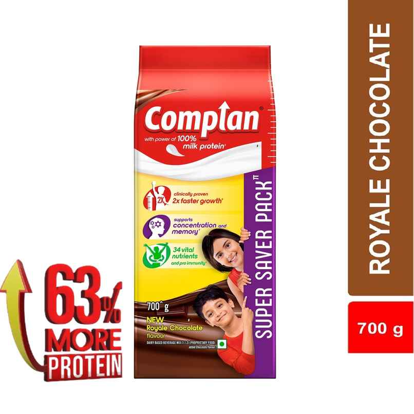 Complan Royal Chocolate Drink Mix | For 5+ years Kids
