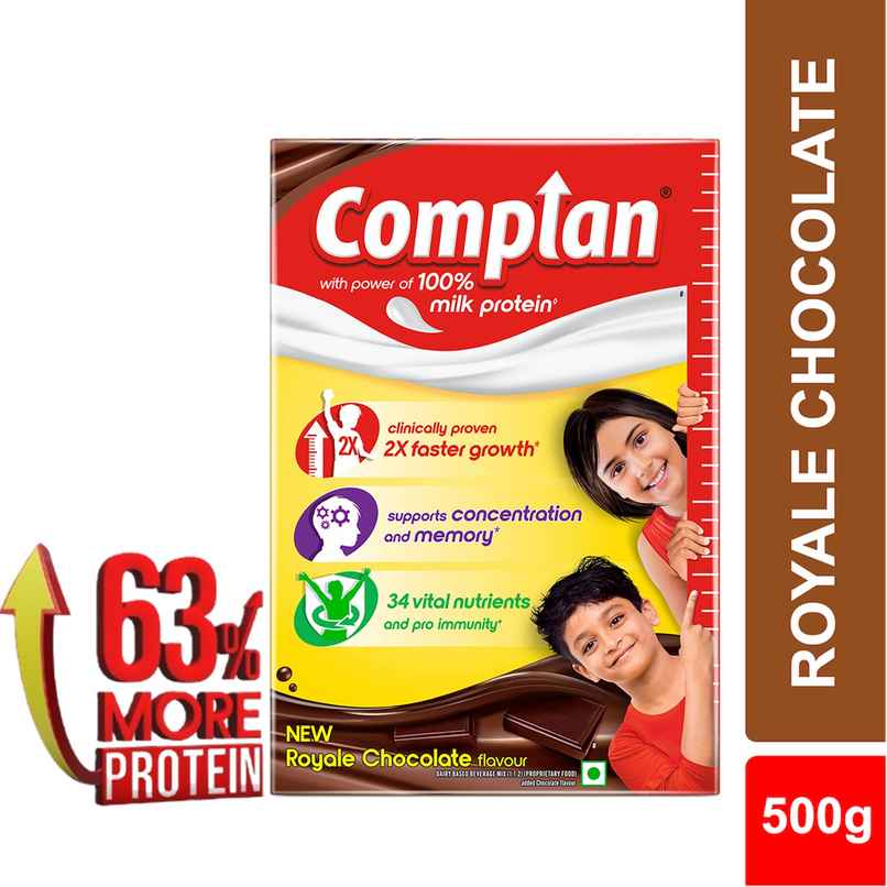 Complan Royale Chocolate 1kg Value Pack Drink Mix | For 5+ year kids