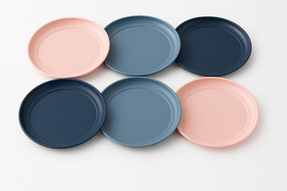 All Time Treats Plate | Set Of 6 (Colour May Vary)