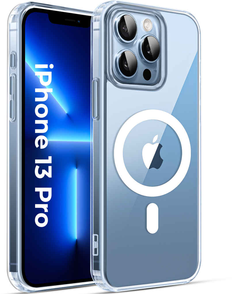 Artistque Case for Iphone 13 Pro Back Cover - Transparent Clear Magsafe