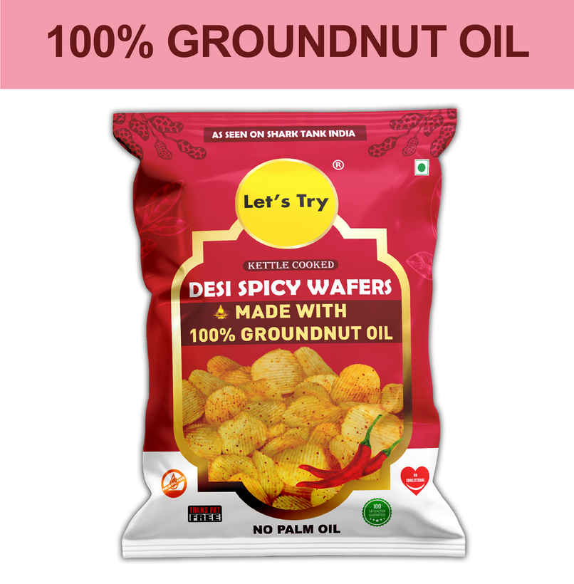 Let'S Try Desi Spicy Wafers