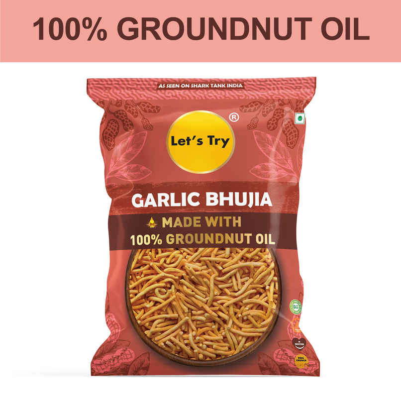 Let's Try Garlic Bhujia