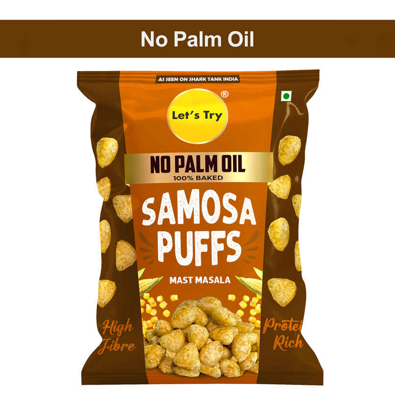 Let's Try Mast Masala Samosa Puffs