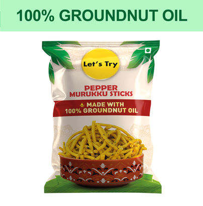 Let's Try Pepper Murukku Sticks