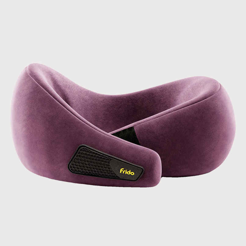 Frido Unisex Memory Foam Neck Pillow | Pink - Free Size Frido Unisex Memory Foam Neck Pillow | Pink - Free Size
