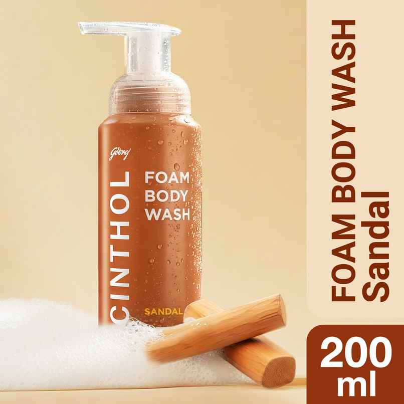 Cinthol Sandal Foam Body Wash | Suitable for All Skin Types