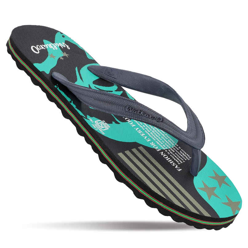 Walkaroo Men's Dailywear Hawai | HL013 Black | UK 8