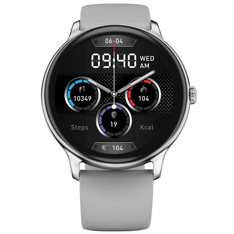 Fire Boltt Orbix 1.39 TFT BT Calling Smart Watch | Silver Grey