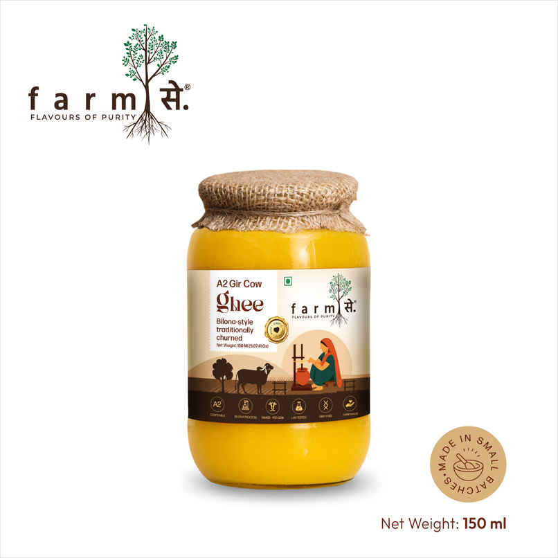 Farmse A2 Gir Cow Ghee | Bilona Method