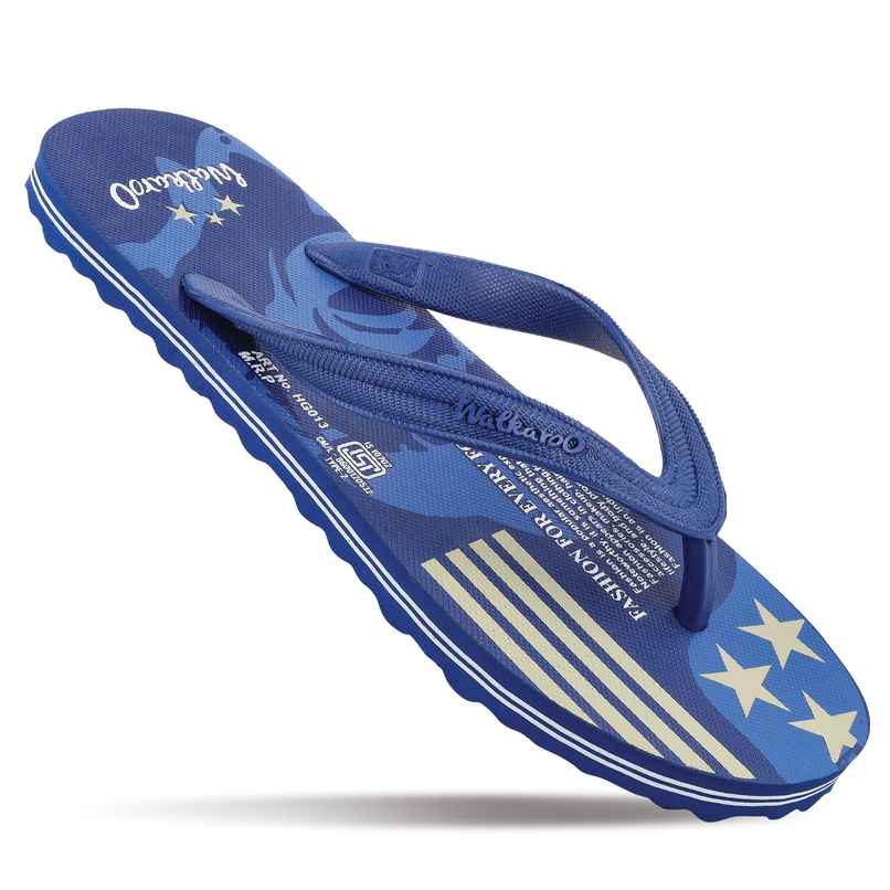 Walkaroo Men's Dailywear Hawai | HL013 Navy Blue | UK 9