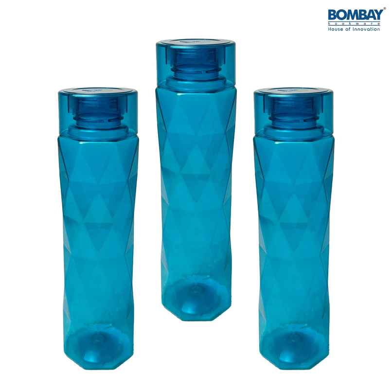 Aqua BPA-free Plastic Water Bottle | Each 1 L | Blue