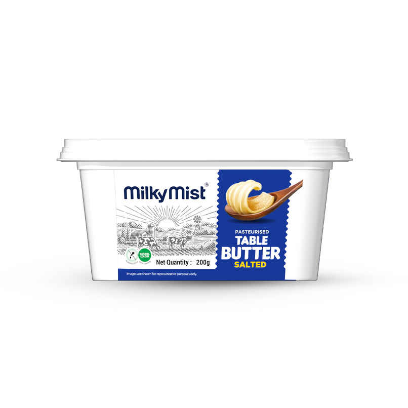 Milky Mist Table Butter Tub