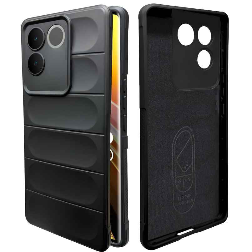 Artistque Case For Iqoo Z7 Pro 5g / Vivo T2 Pro 5g Back Cover | Liquid Stripe Cover Silicone