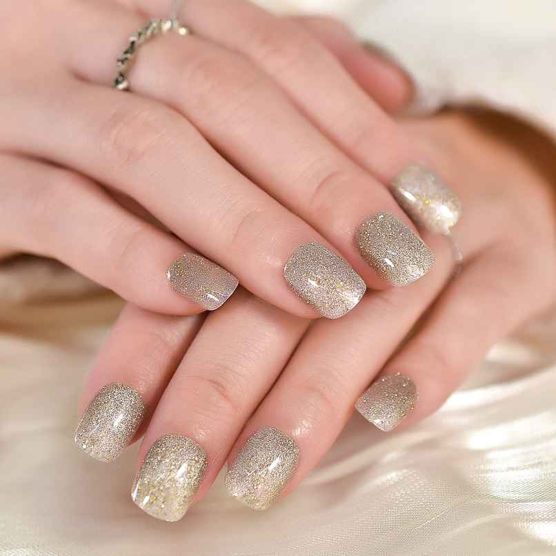 Gush Beauty Nailed It Reusable Press On Nails with Application Kit - Alice