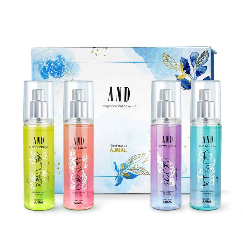AND by Ajmal Body Mist Gift Set For Women With Chic Connect 