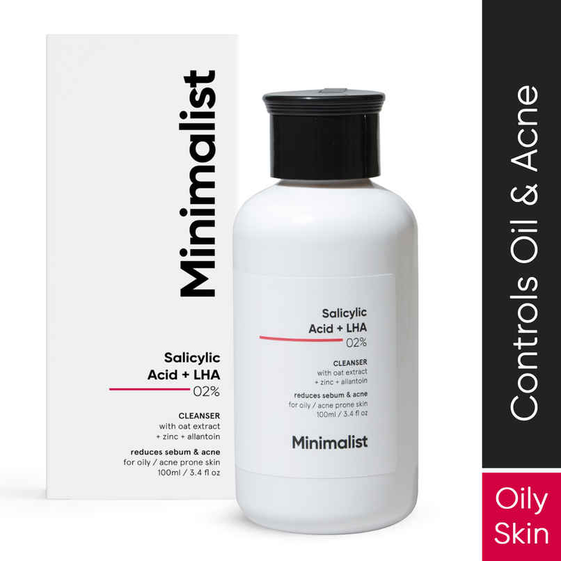 Minimalist 02% Salicylic Acid + LHA Face Cleanser Minimalist 02% Salicylic Acid + LHA Face Cleanser