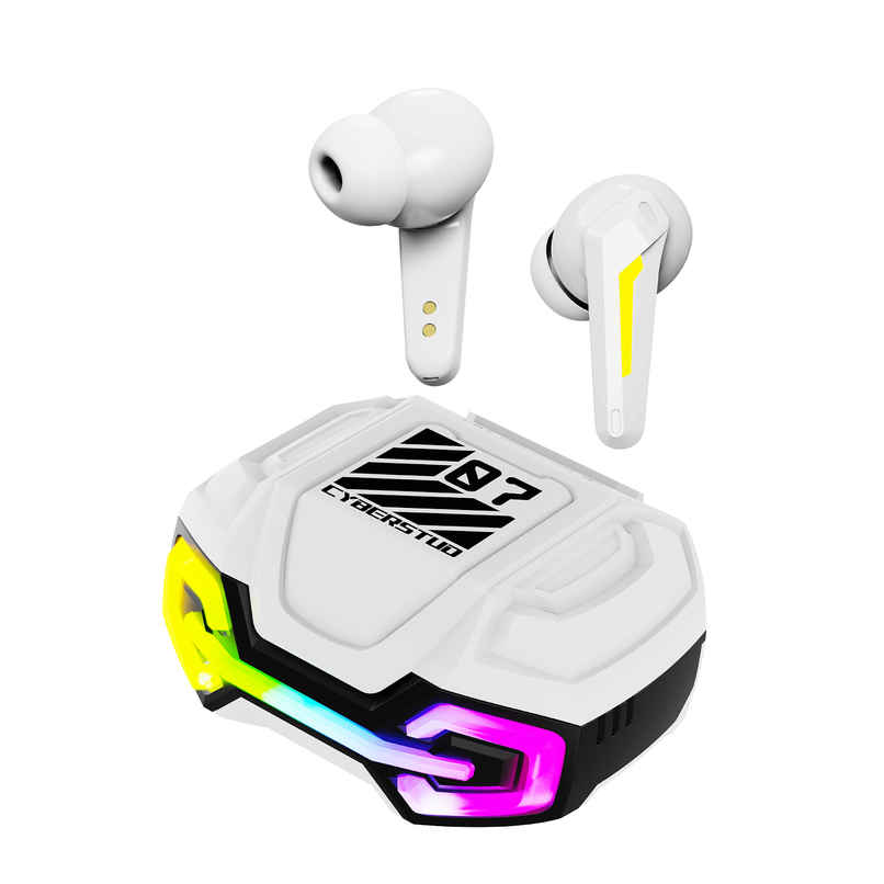 Nu Republic Cyberstud X7 ANC TWS Earbuds (White)