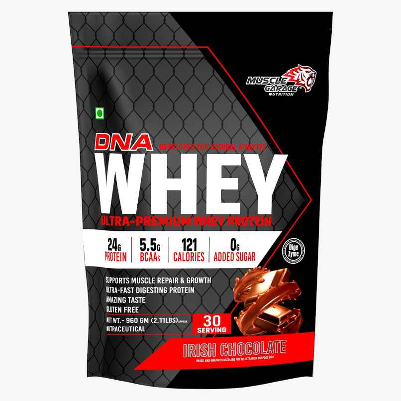 Muscle Garage Dna Ultra Premium Whey Protein | Irish Chocolate | 30 Servings