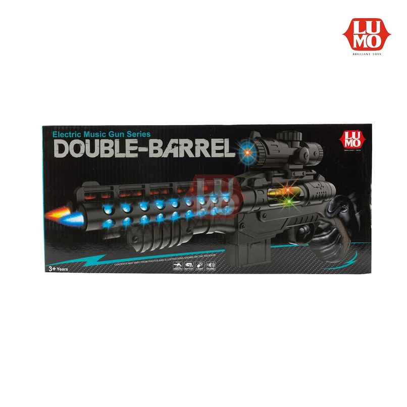 Lumo Double Barrel Electric Music Gun
