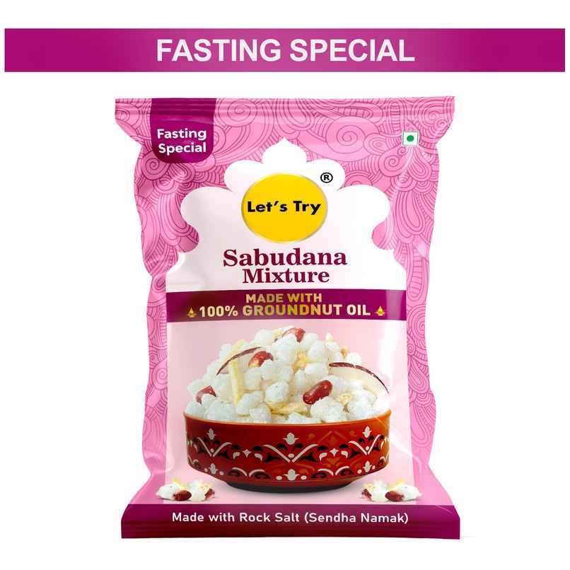 Let's Try Sabudana Mixture | Fasting Snacks Let's Try Sabudana Mixture | Fasting Snacks