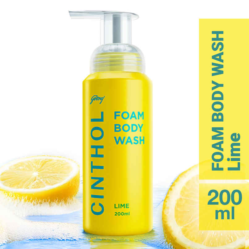Cinthol Lime Foam Body Wash