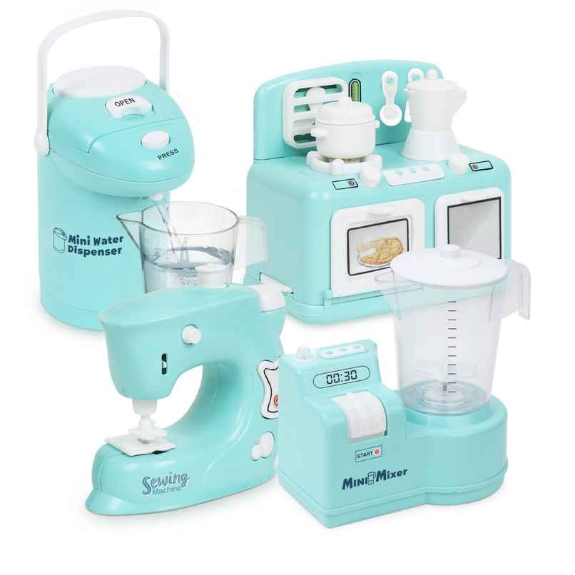 Anz Toy Green Mixer |water Dispenser |oven & Swing Machine Ph 9432