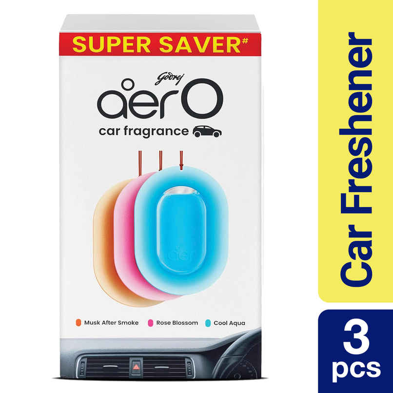 Godrej Aer O Hanging Car Air Freshener - Assorted Godrej Aer O Hanging Car Air Freshener - Assorted