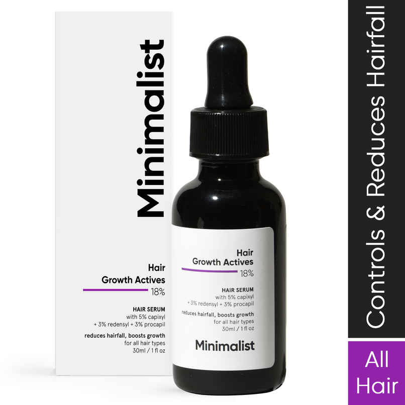 Minimalist Hair Growth Actives 18% Hair Serum Minimalist Hair Growth Actives 18% Hair Serum