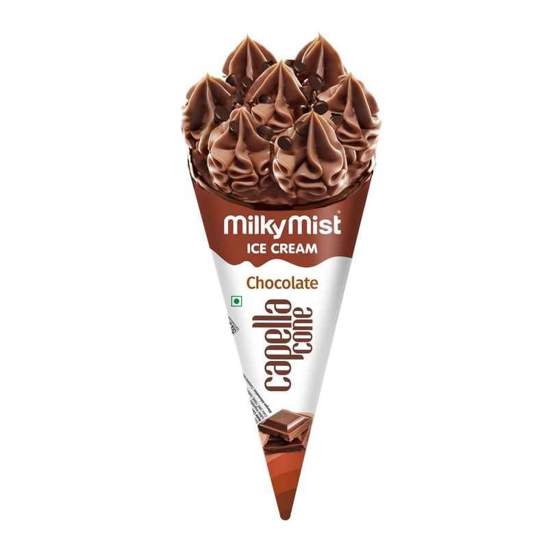 Milkymist Chocolate Cone | Ice Cream Cone
