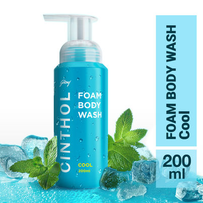 Cinthol Cool Foaming Body Wash | Glycerin Shower Gel