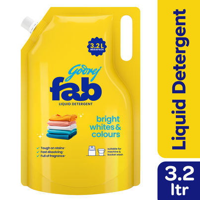 Godrej Fab Washing Machine Detergent Liquid Refill Pouch