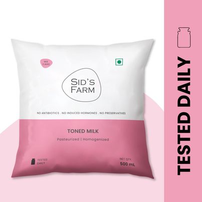 Sid's Farm Toned Milk