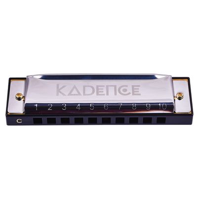 Kadence Daitonic Harmonica T104 with Learning Course | KAD-HR-T104 - Silver