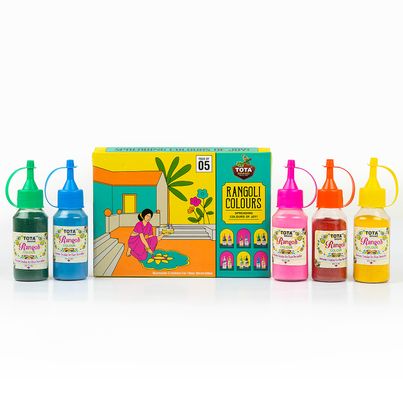 Squeeze Me Rangoli | Pack Of 5 | Tota