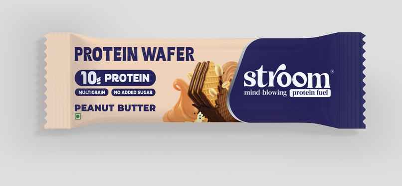 Stroom Peanut Butter Protein Wafer Bar