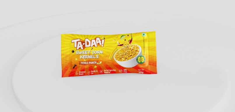 Tadaa Sweet Corn Kernels Pickle Punch | 125g Tadaa Sweet Corn Kernels Pickle Punch | 125g