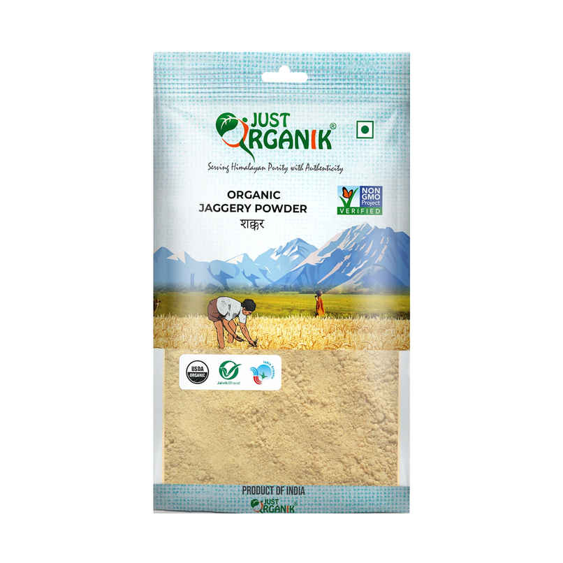 Just Organik Organic Jaggery Powder Just Organik Organic Jaggery Powder