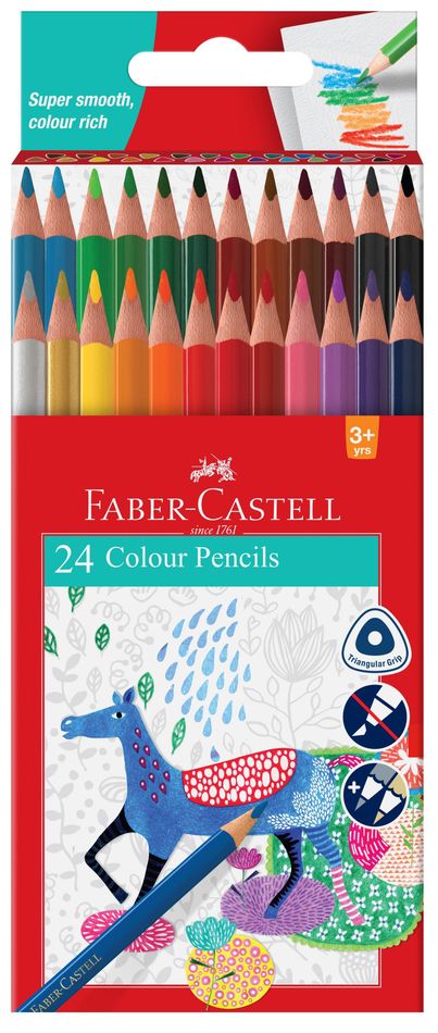 Faber-Castell Colour -Me Grip Pack Of 24