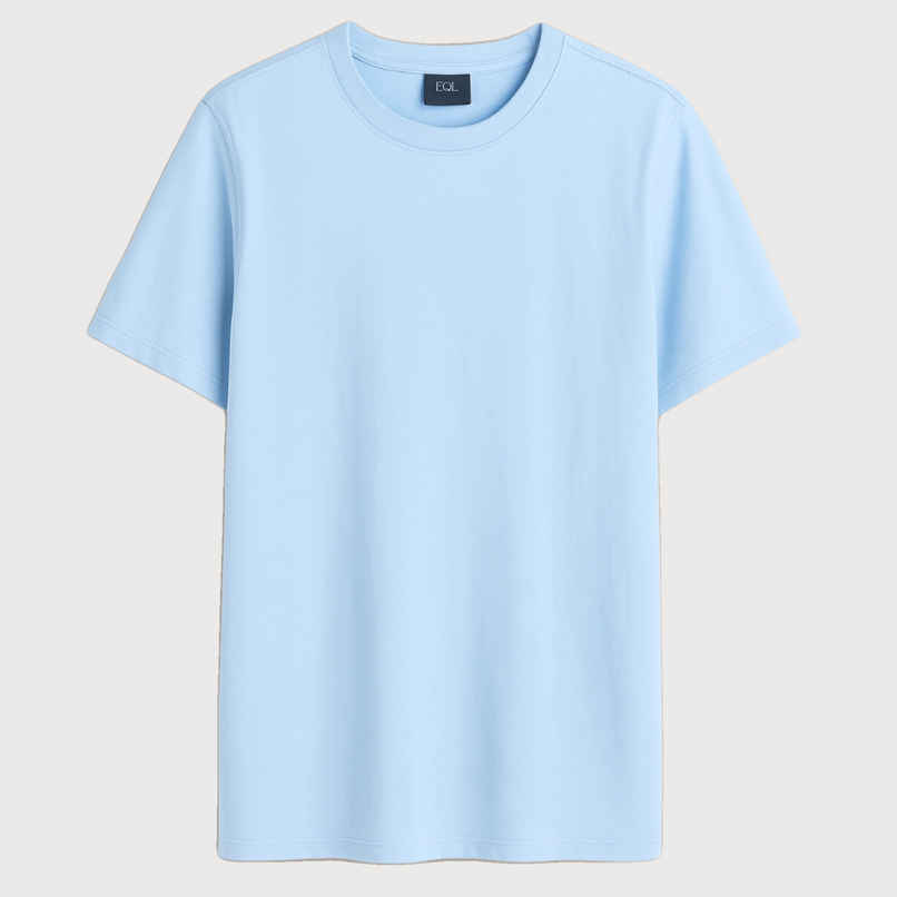 EQL Unisex Select Cotton Lycra T-Shirt | Light Blue - XL EQL Unisex Select Cotton Lycra T-Shirt | Light Blue - XL