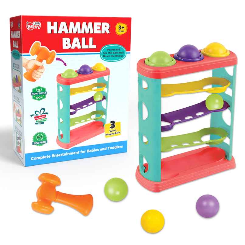 Little Berry Hammer Ball Game Set For Kids - Baby & Toddlers Toys - Activity Toy - Lb72