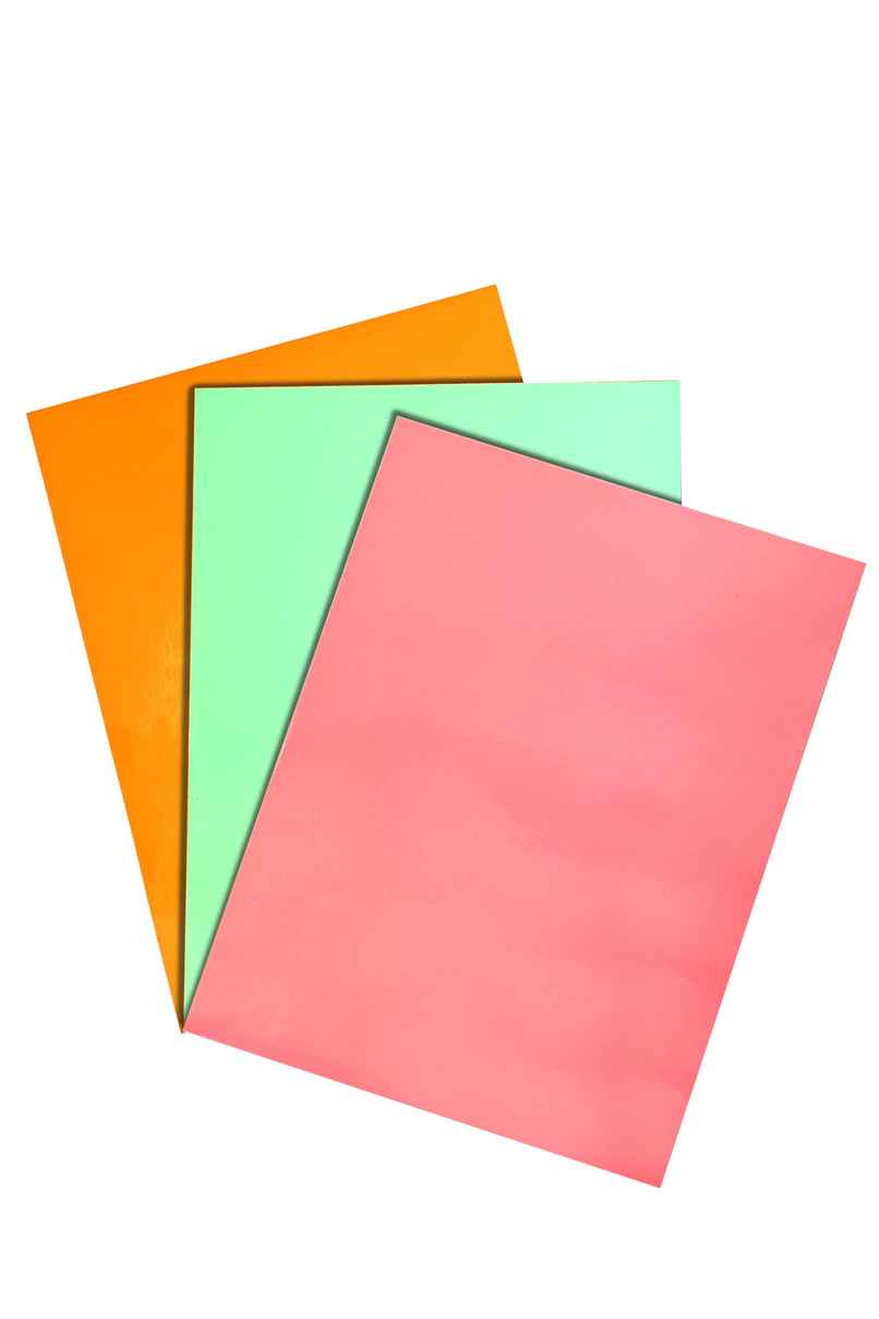 Chrome DIY Multifunctional Magnetic Drawing Board Multicolour 3pcs Size (17.5cm x 23cm)