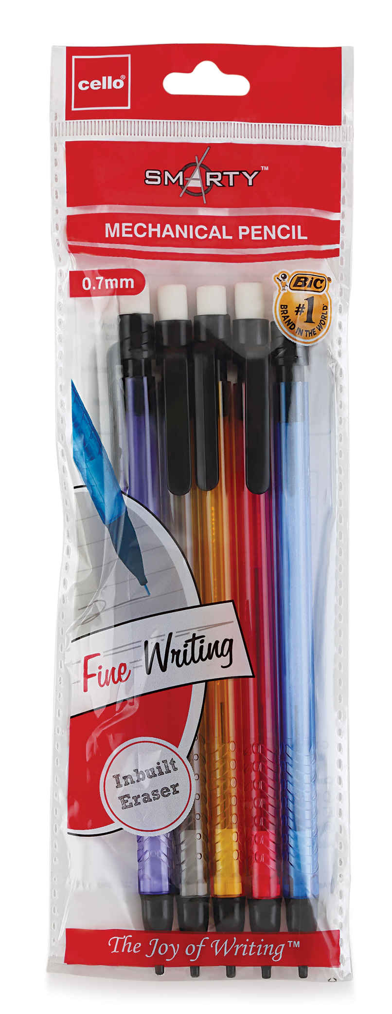 Cello Smarty Mechanical Pencil 0.7 mm Pack of 5