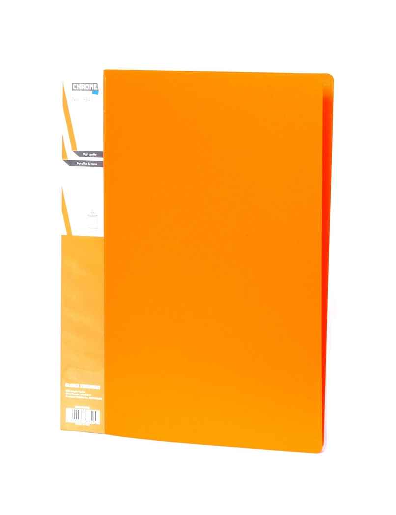 Chrome Vivid Colour Display Book A4 Chrome Vivid Colour Display Book A4