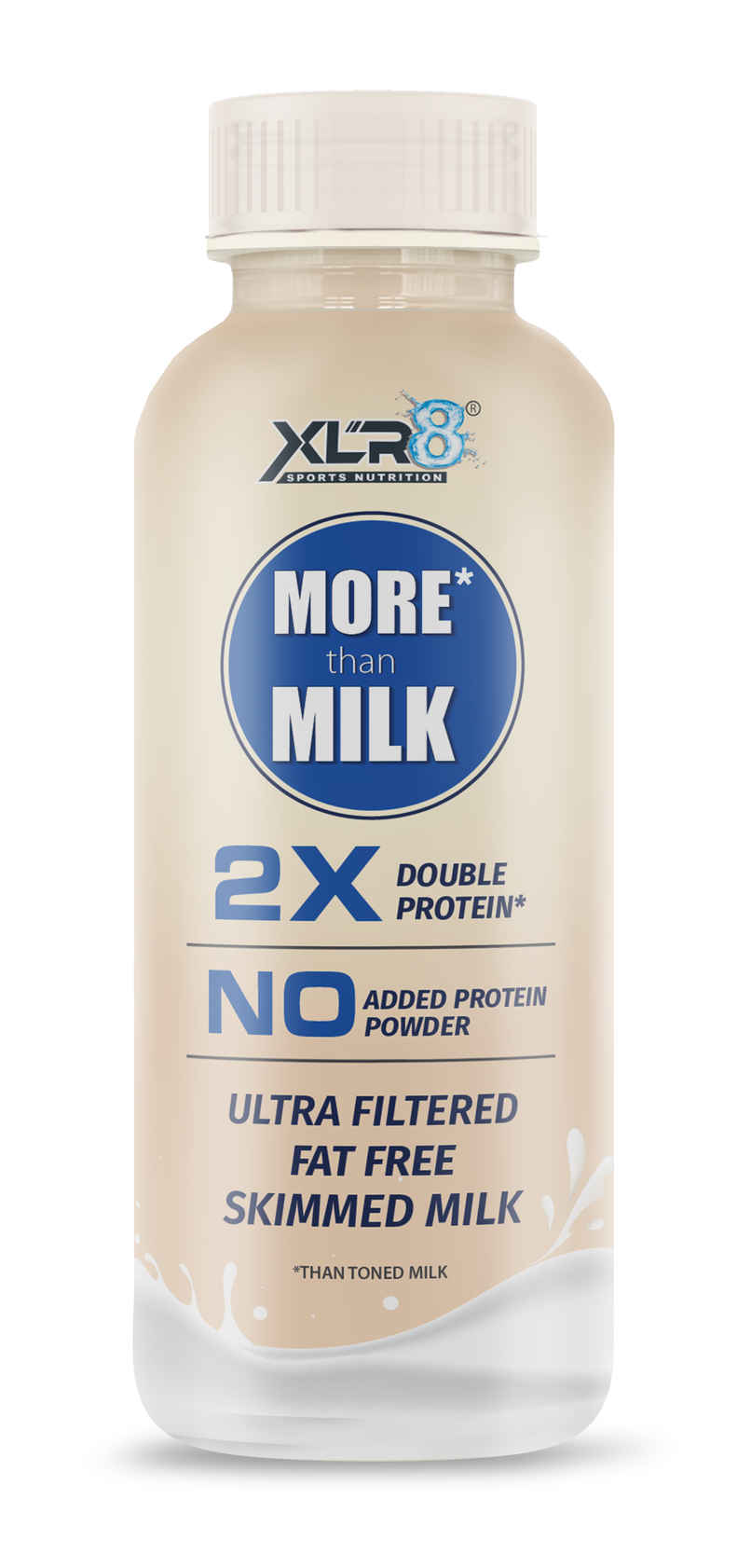 XLR8 Sports Nutrition More than Milk Ultra-Filtered High Protein Skimmed Milk