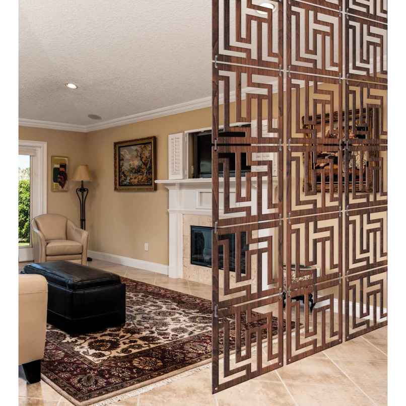 Casacraft by Pepperfry Panel Imperial Wall Hanging Room Dividers - Pack Of 12 Casacraft by Pepperfry Panel Imperial Wall Hanging Room Dividers - Pack Of 12