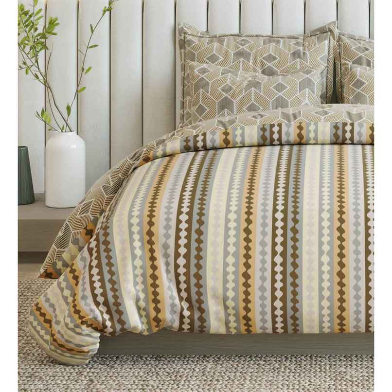 Casacraft by Pepperfry Quilt 150 GSM | Double - Brown